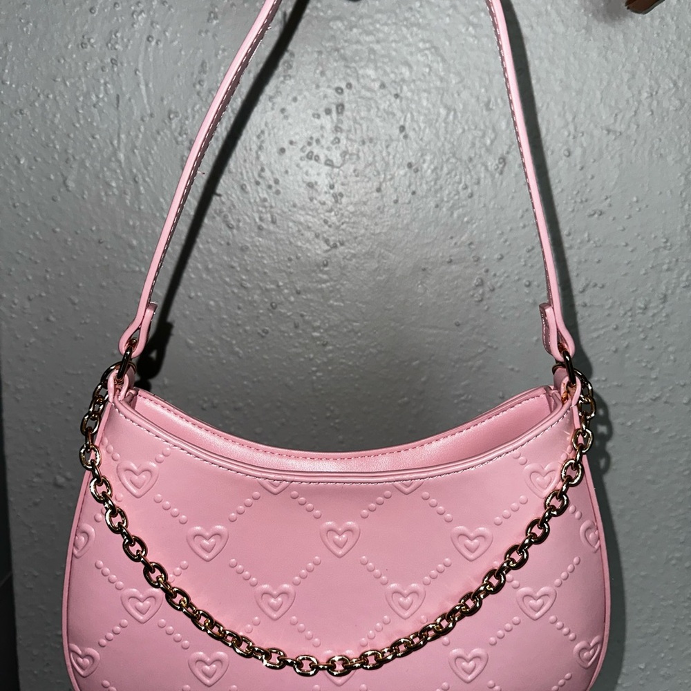 Pink Heart bag NWOT